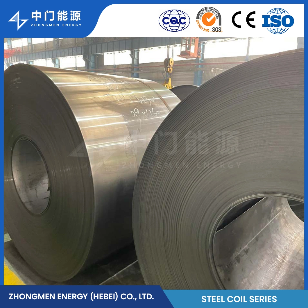 Zhongmen Energy Mild Steel Sheet Metal Suppliers Carbon Steel Hot Rolled Plate China Q215 Q195 Cold Rolled Carbon Steel Sheet in Coil Used for Buildings