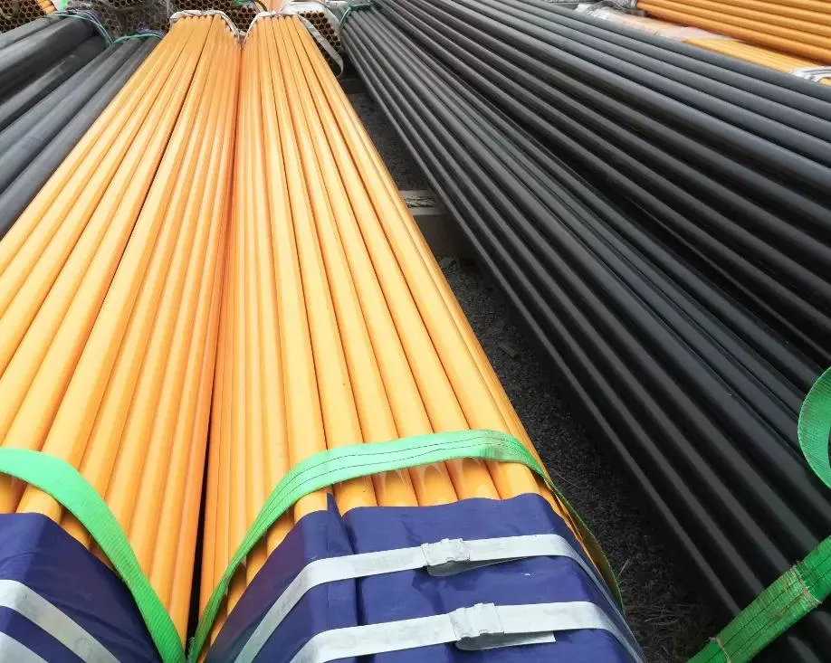 3PP 3PE Coating ASTM A795 Gr. 6 ASTM a 53. Gr. B China Factory ERW Steel Pipe