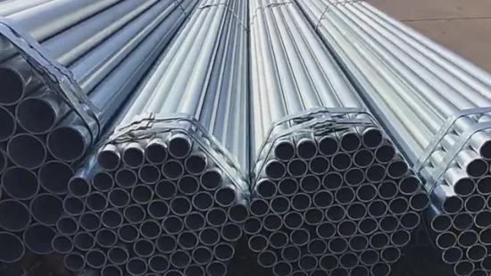 ASTM A795 Fire Fighting Size Chart Round Hollow Section Steel Pipe Q235 ASTM A53 Equivalent Material Galvanized Steel Pipes