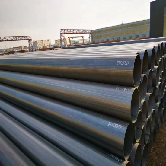 Factory High Quality ASTM A106 A53 Galvanized Carbon Steel Welded Pipe for Construction with Certificate Alloy Seamless Pipe Steel Material Spiral Pipe