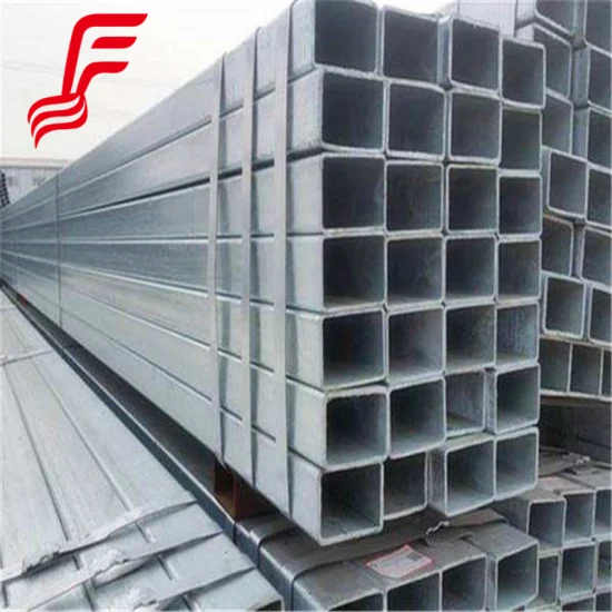 Galvanized/Hot Rolled/Black/Zinc Coated/Q195/Q235/Q355 Shs/Rectangular/Rhs/Welded Carbon Mild Square Hollow Section Steel Tube/Tubo/Pipe for Construction