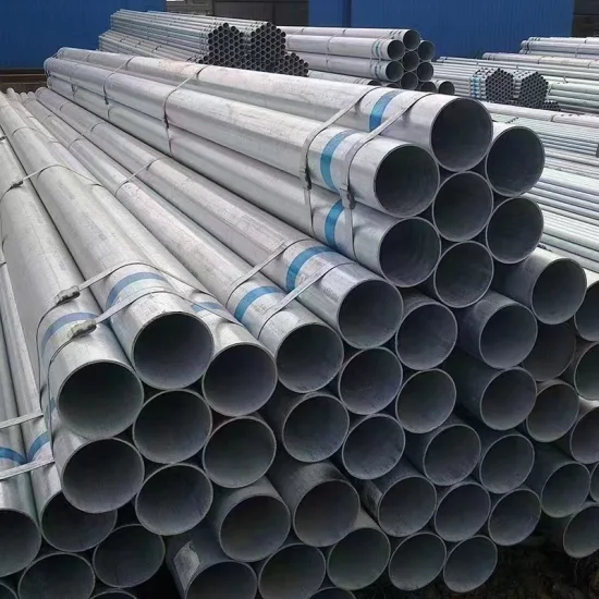 High Quality Welded/Seamless/Galvanized/Black/Scaffolding API 5L ASTM A53/A106 Sch40 Schedule 80 Carbon Steel ERW Welded Pipe